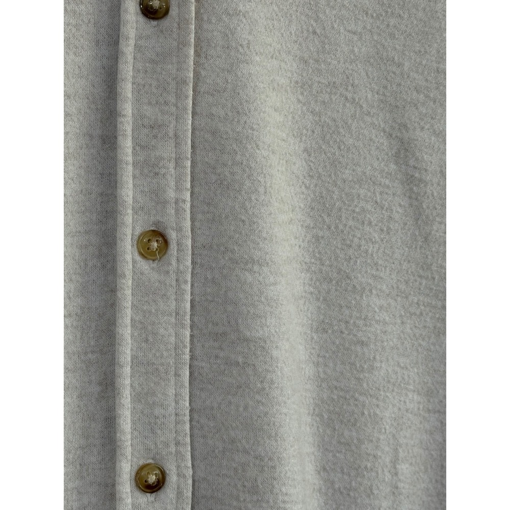 Faherty Womens Legend Sweater Shirt Dress Off White Heather Long Sleeve Size M - Picture 6 of 14